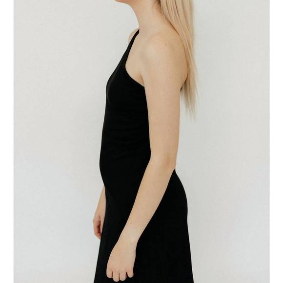 NEW XIRENA genevieve dress in black - Picture 6 of 7